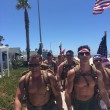 San Diego, 22 marines a torso nudo per 22 chilometri3