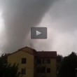 VIDEO YouReporter - Tromba d'aria a Mira (Venezia): pioggia e grandine al Nord