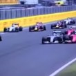 VIDEO YouTube - Sebastian Vettel partenza F1 Gp Ungheria: sorpassa Hamilton e Rosberg 03