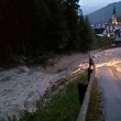 Frana uccide in Cadore (Belluno): travolto parcheggio, 3 morti sotto acqua e fango3