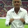 Sneijder consegna "pizzino" a Mancini