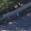 VIDEO YouTube - Vincenzo Nibali si fa trainare: addio Vuelta 02