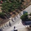 VIDEO YouTube - Vincenzo Nibali si fa trainare: addio Vuelta 05
