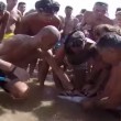 VIDEO YouTube – Squalo salvato dai bagnanti a Porto Tollo 02