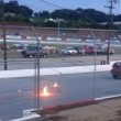 VIDEO YouTube: stuntman travolto da auto in fiamme durante show, illeso3