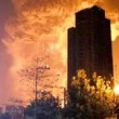 VIDEO YouTube Tianjin, Cina: esplosione e palla di fuoco