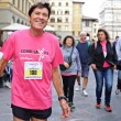 Agnese Renzi e Gianni Morandi, corsa benefica a Firenze 1