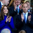 Kate Middleton tifosa di rugby in tribuna con William06