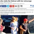 Mariah Carey, gita a Capri e visita a Vaticano