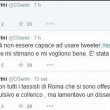 Claudia Gerini espulsa da Twitter dai tassisti