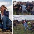 VIDEO YOUTUBE La reporter ungherese che sgambetta i migranti