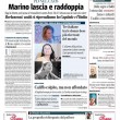 Senato, Renzi, Marino le prime pagine dei giornali (5)