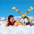 Il calendario delle maestre di sci sexy sulle Dolomiti 03