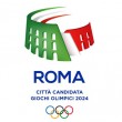 Roma 2024, il logo con il Colosseo tricolore