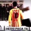 il coro dei tifosi del Valencia contro Leo Messi