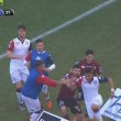 YOUTUBE Salernitana-Cagliari: Tello gol e scatta la rissa2