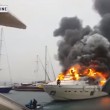Mega-Yacht da 5 milioni di euro in fumo in Turchia
