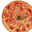 Pizza in fette perfette? Ci riescono da 2 matematici