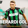 Inter-Sassuolo 0-1, highlights: Berardi gol decisivo