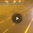 Audi gialla sfreccia a 270 km orari su Passante Mestre VIDEO3