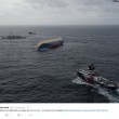 YOUTUBE Cargo francese alla deriva nel mare in tempesta 2
