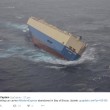 YOUTUBE Cargo francese alla deriva nel mare in tempesta 3