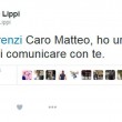 Claudio Lippi tweet a raffica a Renzi: Sei importante per me 4