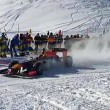 YOUTUBE Max Verstappen guida la Red Bull su neve con catene4