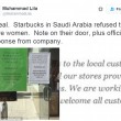Arabia Saudita, Starbucks Riad: ingresso vietato donne3