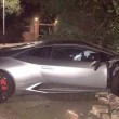 Diafra Sakho del West Ham distrugge Lamborghini5