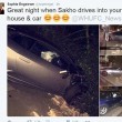 Diafra Sakho del West Ham distrugge Lamborghini4