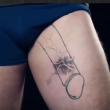 YouTube - Ubriaco, si sveglia con pene tatuato sulla gamba4