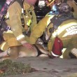 Cane soccorso dai pompieri con maschera ossigeno3