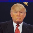 Donald Trump, scompiglia suoi capelli con la tromba3