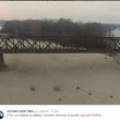YOUTUBE Fiumi di sabbia per siccità: VIDEO FOTO Po Ticino