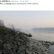 YOUTUBE Fiumi di sabbia per siccità: VIDEO FOTO Po Ticino4
