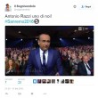 Sanremo, Antonio Razzi tra il pubblico: twitter si scatena