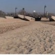YOUTUBE Fiumi di sabbia per siccità: VIDEO FOTO Po Ticino2