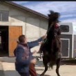 YouTube: Vasco Pirri Ardizzone cade da cavallo imbizzarrito2