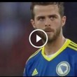 Dzeko-Pjanic video gol in Svizzera-Bosnia 0-2