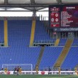 Roma-Lazio senza ultrà giallorossi. La Curva Sud nella foto Ansa
