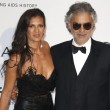 Andrea Bocelli e la moglie Veronica Berti (foto Ansa)