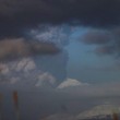Alaska, eruzione vulcano Pavlof vista dall'aereo5