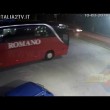 Bus in discesa a Salerno senza autista parte