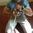 VIDEO, FOTO Agente trova cucciolo di canguro e lo adotta4