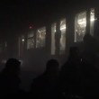 YOUTUBE Bruxelles, evacuazione al buio da metro di Maelbeek 7