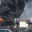 Autostrada A1 chiusa: tir in fiamme tra Caianello e Capua
