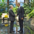 Barack Obama e Raul Castro al Palazzo della Rivoluzione a L'Avana EPA/ALEJANDRO ERNESTO