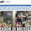 Bruxelles, aeroporto: passeggeri sotto choc dopo bombe25