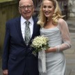 Rupert Murdoch e Jerry Hall sposi in chiesa FOTO 2